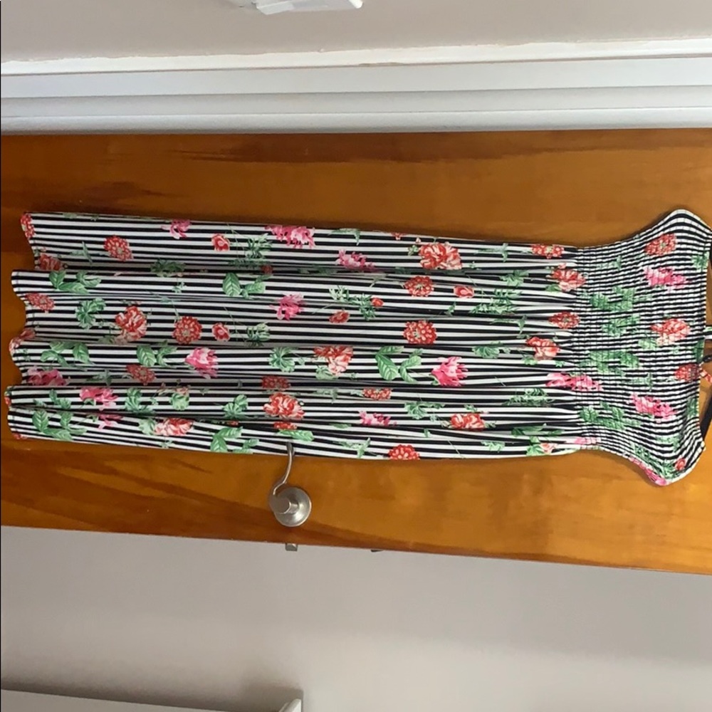 Tropical Floral Dress